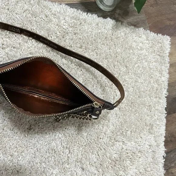 Michael Kors MK Signature Medium Brown Fanny Pack Belt Bag